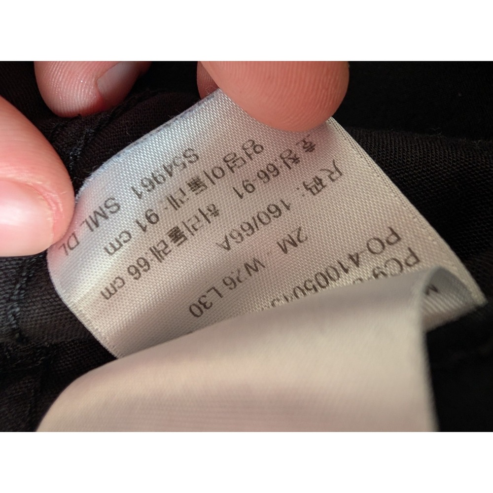 Signature by Levi Strauss Womens Mid Rise Skinny Gray Stretch Denim Jeans 26x27 - Picture 3 of 11